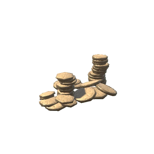 Gold Coin Stack 1B6B